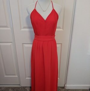 Open Back Maxi Dress